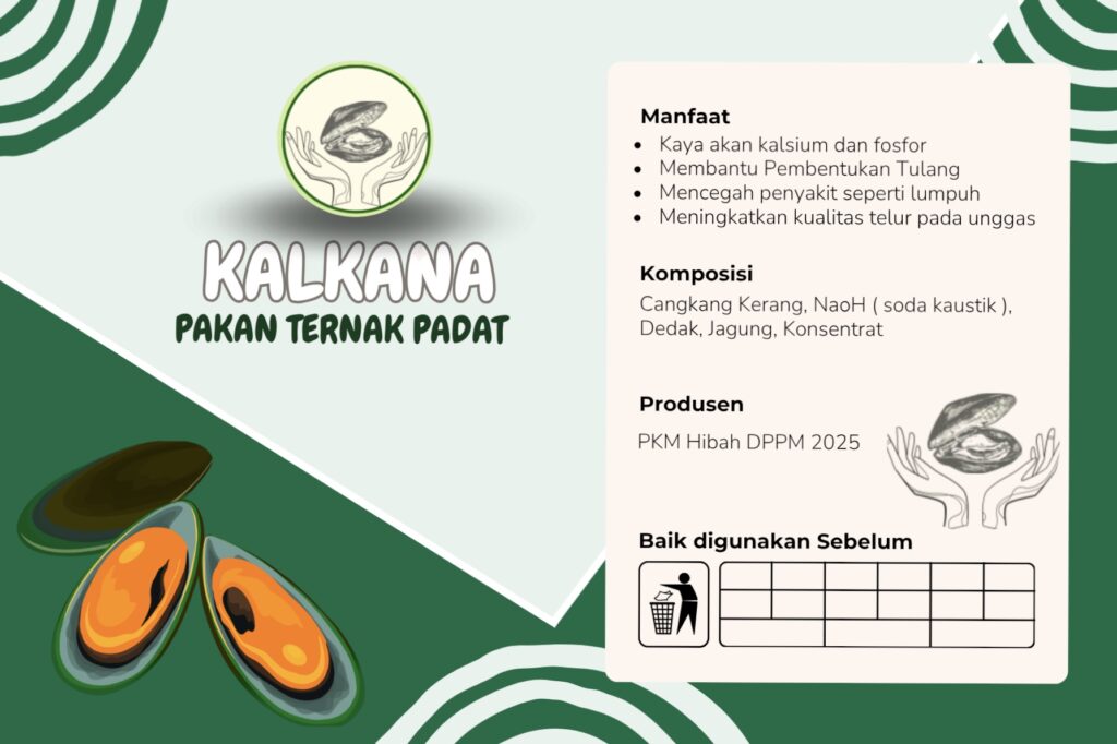 merah dan kuning ilustratif organik kemasan camilan basreng label 1